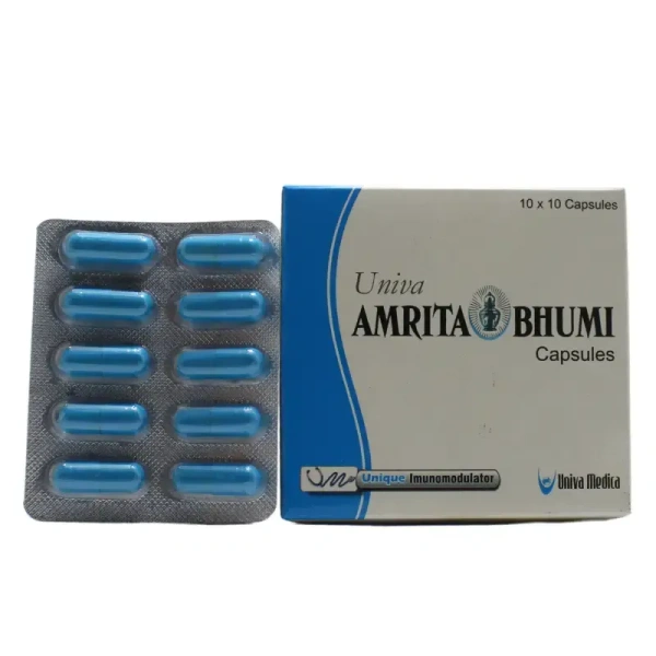 UNIVA MEDICA Amritabhumi Capsule - Univa Medica - 10 Capsules