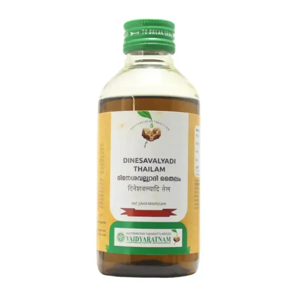 VAIDYARATHNAM Dinesavalyadi Tail - Vaidyaratnam - 200Ml