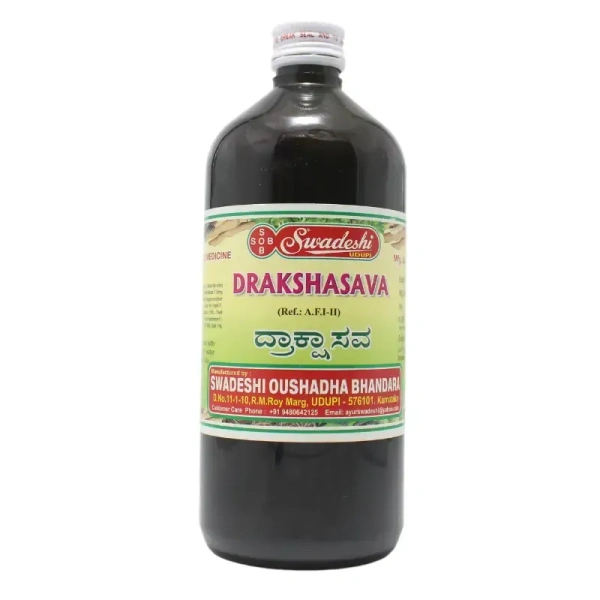 SWADESHI  Drakshasava - Swadeshi - 450ml