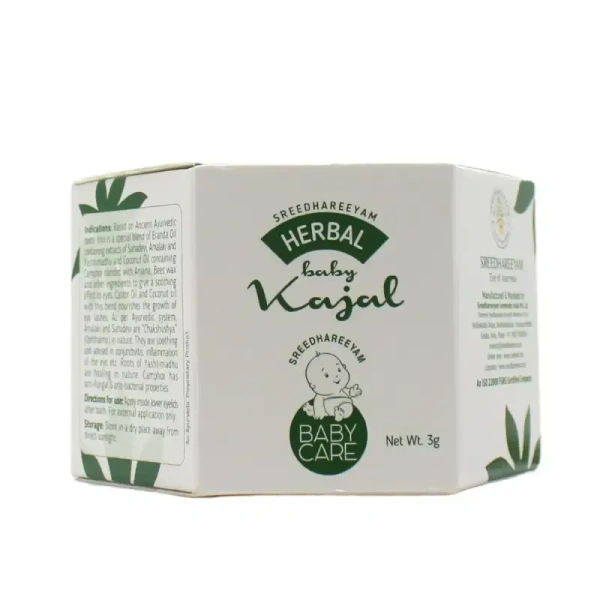 SREEDHAREEYAM Herbal Baby Kajal - Sreedhariyam - 3Gm