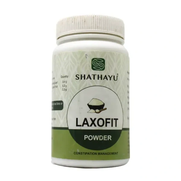SHATHAYU HERBALS Laxofit Powder - Shathyu - 100Gm