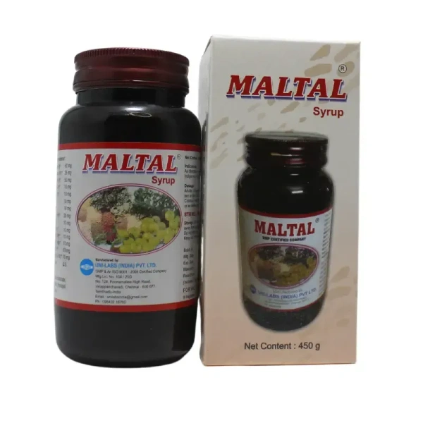 UNILABS Maltal Syrup - Unilabs - 450Gm