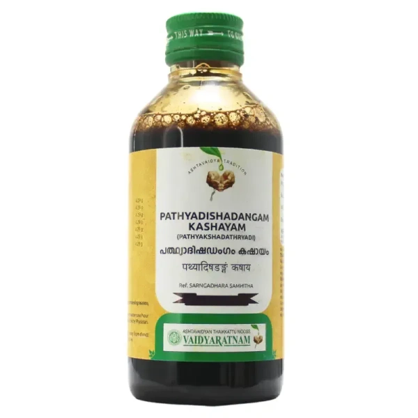 VAIDYARATHNAM Pathyadishandangam Kashaya - Vaidyaratnam - 200Ml