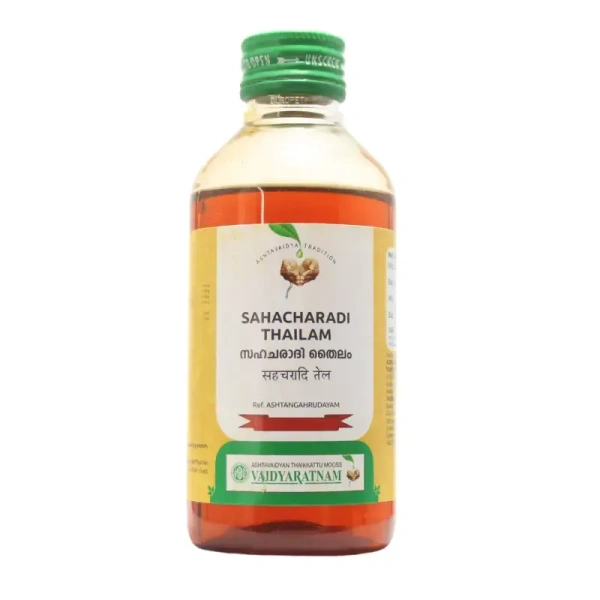 VAIDYARATHNAM Sahacharadi Tail - Vaidyaratnam - 200Ml