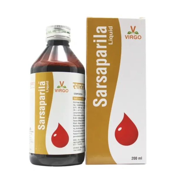 UNJHA Sarasaparilla Syrup - Unjha - 200Ml