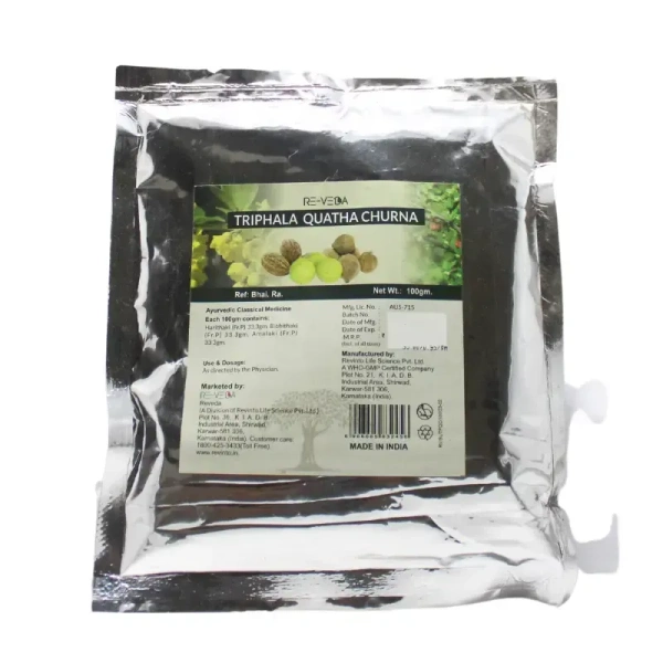 RE-VEDA Triphala Quatha Churna - Revinto - 100gm