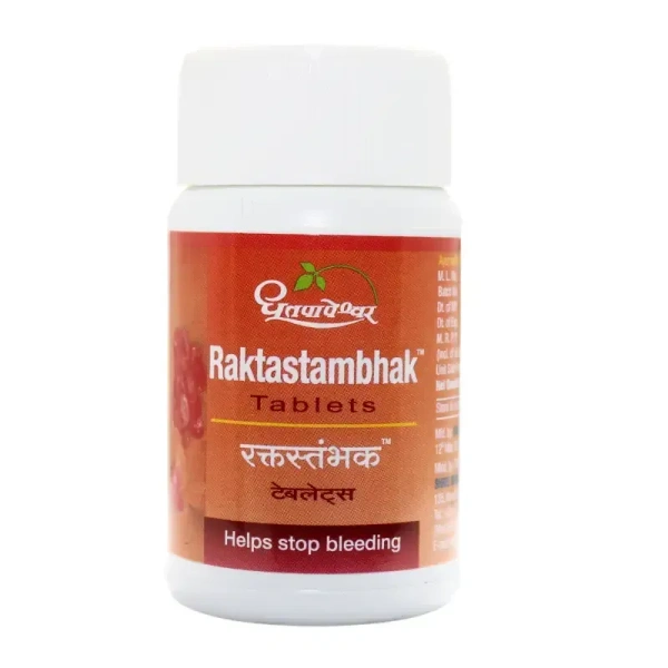 SHREE DHOOTAPAPESHWAR Raktastambhak Tablet - Shree Dhootapapeshwar - 60 Tablets
