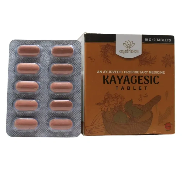 KAYASHAKTHI HERBAL  Kayagesic Tablets - Kayashakthi - 10Tablets