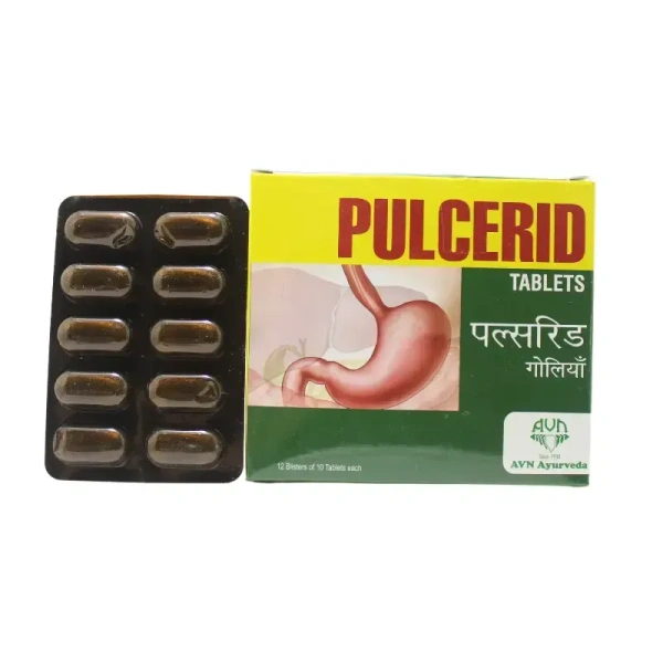 AVN AYURVEDA FORMULA Pulcerid Tablet - Avn Ayurveda - 100Tablet