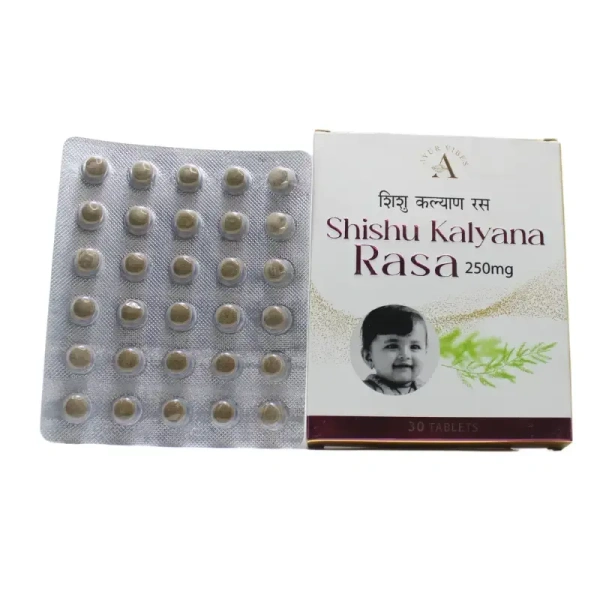 AYUR VIBES Shishu Kalyan Rasa 250Mg - Ayur Vibes - 30Tablet