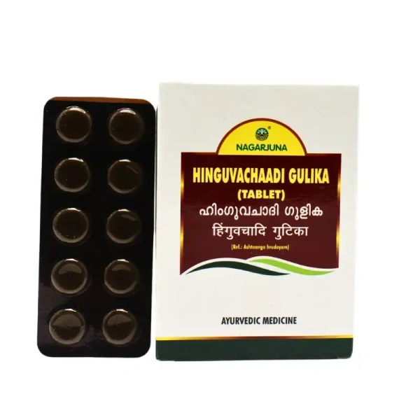 NAGARJUNA Hinguvachaadi Gulika Tablet - Nagarjuna - 10Tablet