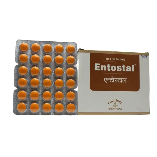 SOLUMIKS HERBACEUTICALS Entostal Tablets - Solumik - 30 Tablets
