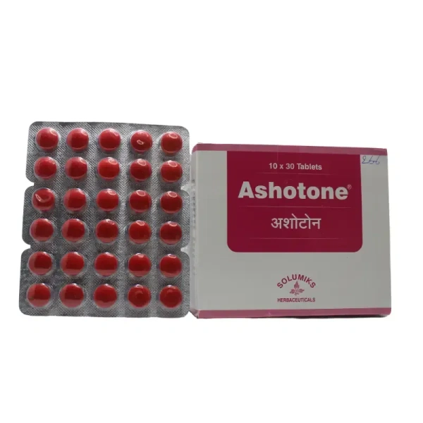 SOLUMIKS HERBACEUTICALS Ashotone Tablet - Solumik - 30 Tablets