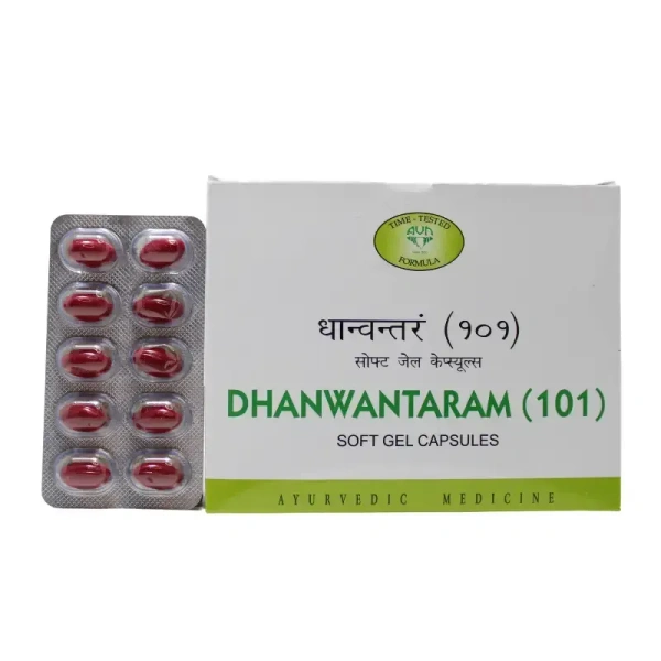 AVN AYURVEDA FORMULA Dhanwantaram Tailam (101) Cap - Avn Ayurveda - 100Capsule