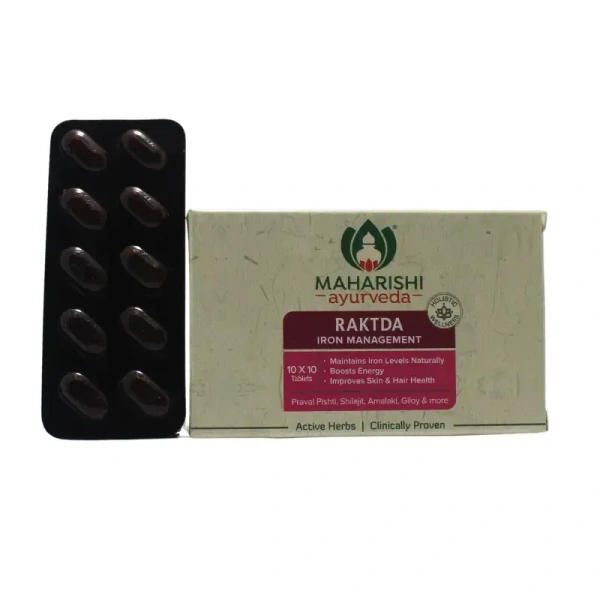 MAHARISHI AYURVEDA  Raktda Tablet - Maharishi - 10Tablets