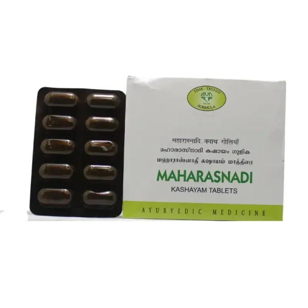 AVN AYURVEDA FORMULA  Maharasnadi Kashayam Tablets – Avn Ayurveda - 100Tablet