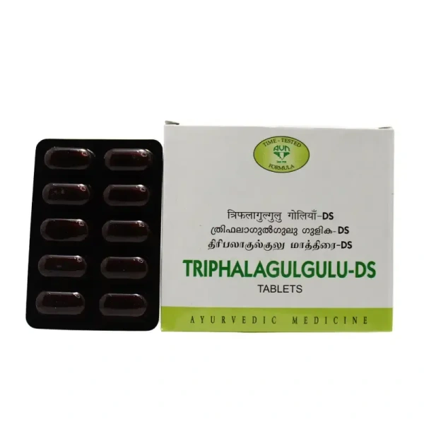 AVN AYURVEDA FORMULA Triphala Gulgulu Ds 10Tab-Avn Ayu - 100Tablet