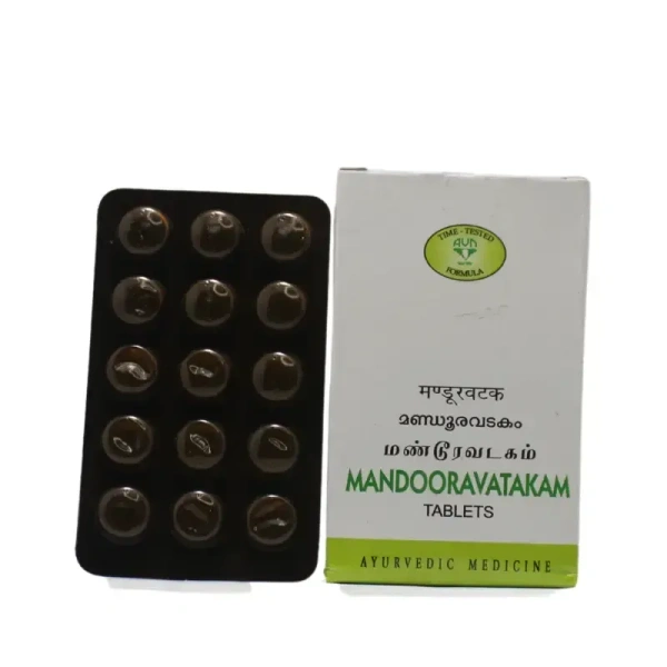 AVN AYURVEDA FORMULA Mandoora Vatakam Tablet - Avn Ayurveda - 150Tablet