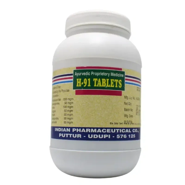 INDIAN  H-91 Tab - Indian - 100Tablet