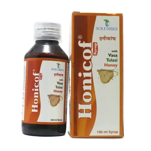 SOLUMIKS HERBACEUTICALS Honicof Syrup - Solumik - 100Ml