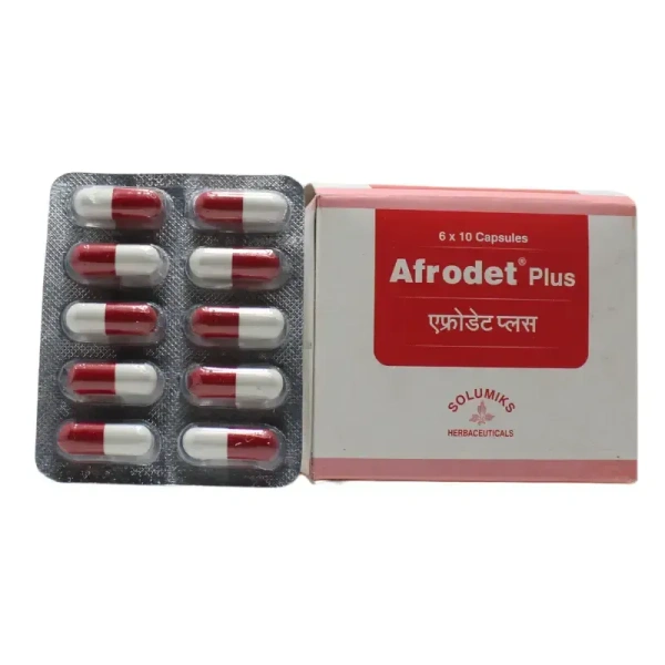 SOLUMIKS HERBACEUTICALS Afrodet Plus Capsule - Solumik - 10 Capsules