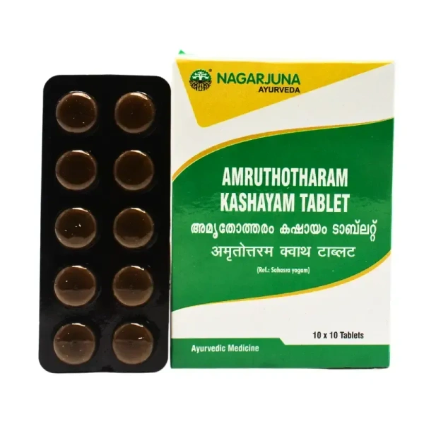 NAGARJUNA  Amruthotharam Kashayam Tablet - Nagarjuna - 10Tablet
