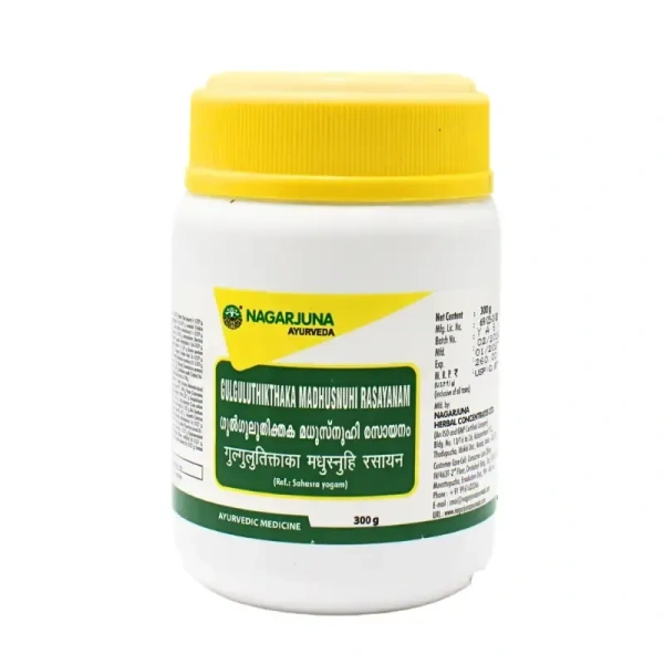 NAGARJUNA  Gulguluthikthaka Mahusnuhi Rasayanam - Nagarjuna - 300g