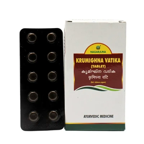 NAGARJUNA  Krumighna Vatika Tablet - Nagarjuna - 100Tablet