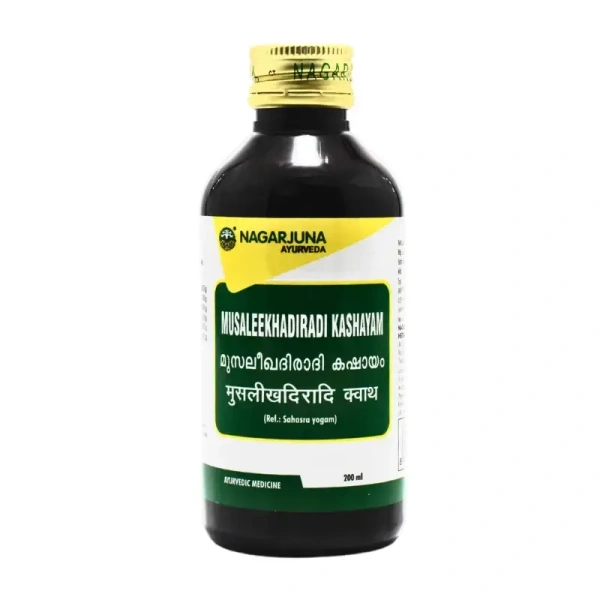 NAGARJUNA  Musaleekhadiradi Kashayam - Nagarjuna - 450ml