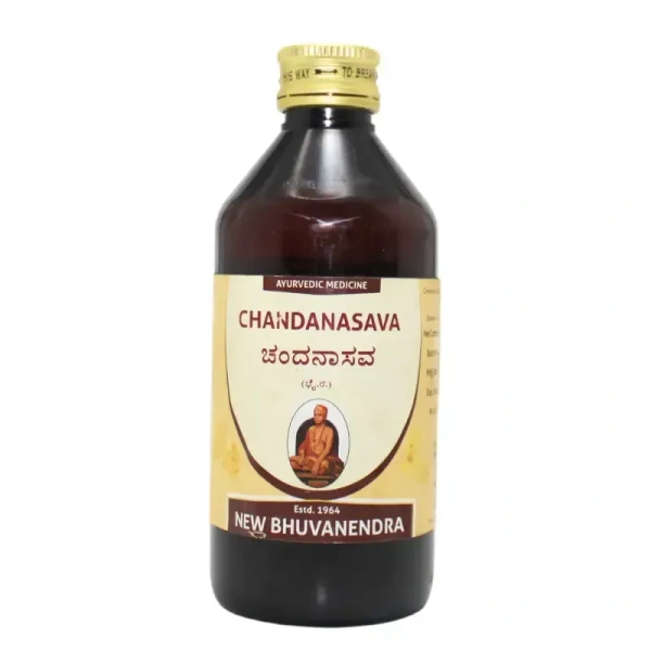 NEW BHUVANENDRA  Chandanasava - New Bhuvanendra  - 450ml