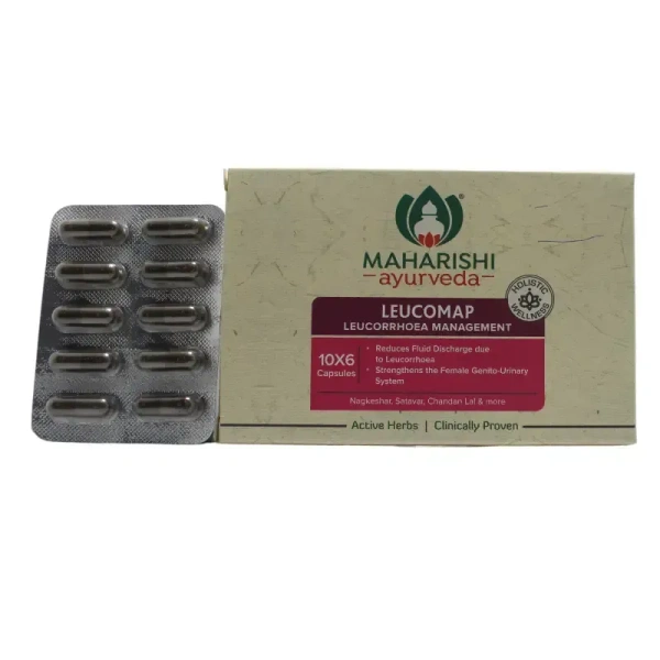 MAHARISHI AYURVEDA  Leucomap Capsule - Maharishi - 10Capsule