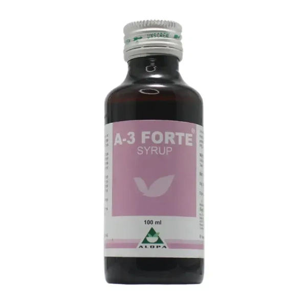 ALOPA HERBAL HEALTHCARE A3 Forte Syrup - Alopa Herbal - 100Ml