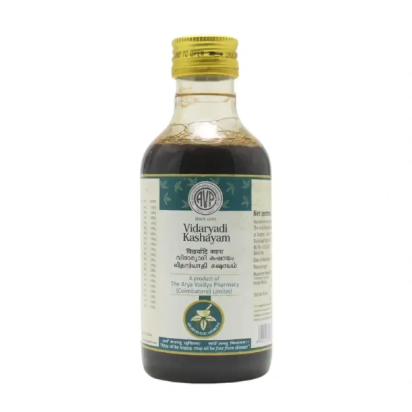 THE ARYA VAIDYA PHARMACY Vidaryadi Kashaya - AVP - 200Ml