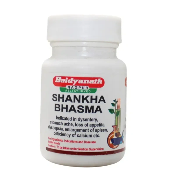 BAIDYANATH  Shankh Bhasma 10Gm-Baidyanath - 10Gm