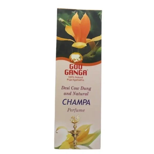 MAA GOU PRODUCTS LTD Gou Ganga Agarbatti (Champa) - Maa Gou - 90S