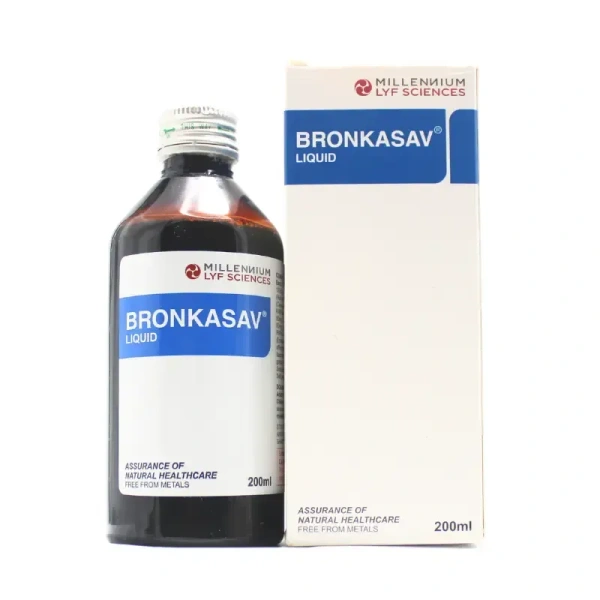 MILLENNIUM HERBALS Bronkasava Syrup - Millennium - 200ml