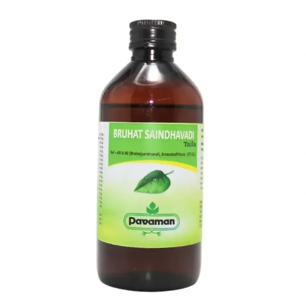 PAVAMAN Bruhat Saindhvadi Tail - Pavaman - 200ml