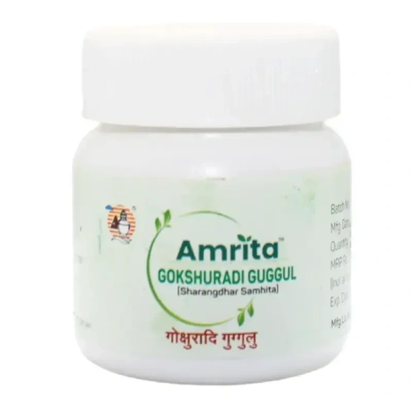 AMRITA DRUGS  Gokshuradi Guggulu - Amrita - 60 Tablet