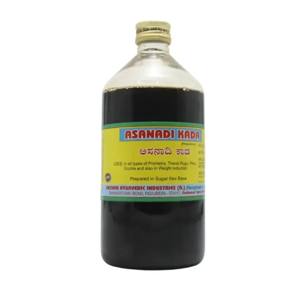 ANCHAN AYURVEDICS Asanadi Kada - Anchan - 450Ml