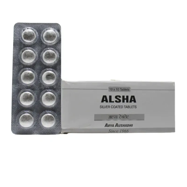 ARYA AUSHADHI Alsha Tablet - Arya Aushadhi - 100 Tablet