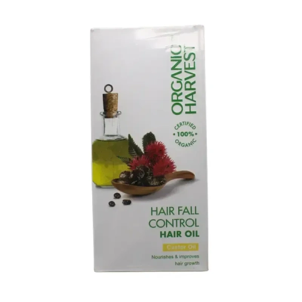 ORGANIC HARVEST Hair Oil For Hair Fall Control - Organic - 60ml