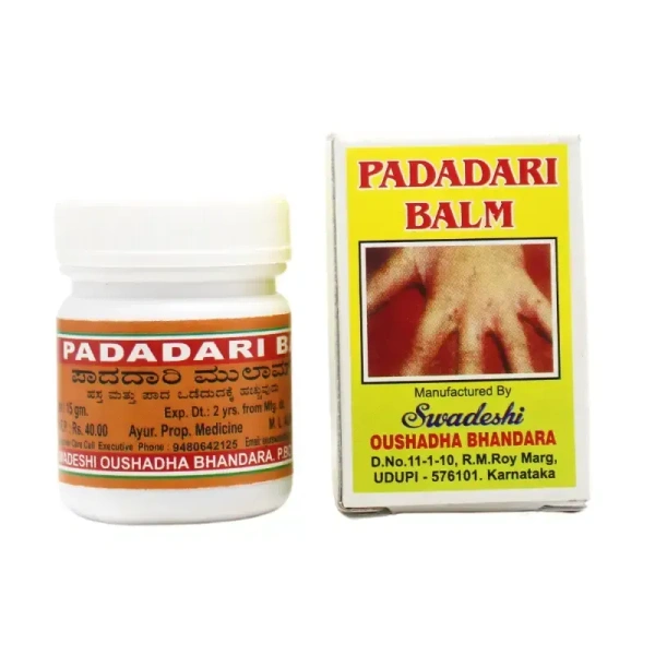 SWADESHI  Padadari Balm - Swadeshi - 15gm
