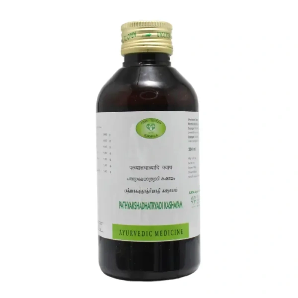 AVN AYURVEDA FORMULA Pathyakshadatryadi Kashaya - Avn Ayurveda - 200Ml