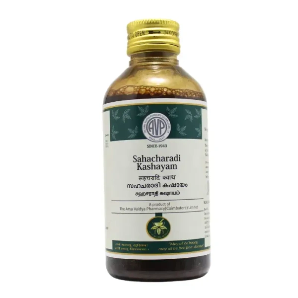 THE ARYA VAIDYA PHARMACY Sahacharadi Kashayam - AVP - 200Ml