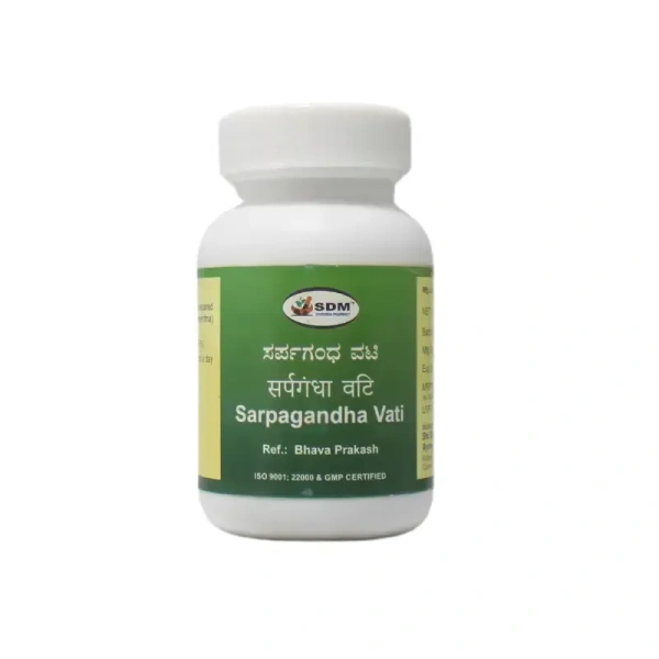 SDM  Sarpagandha Vati - SDM  - 100Tablet