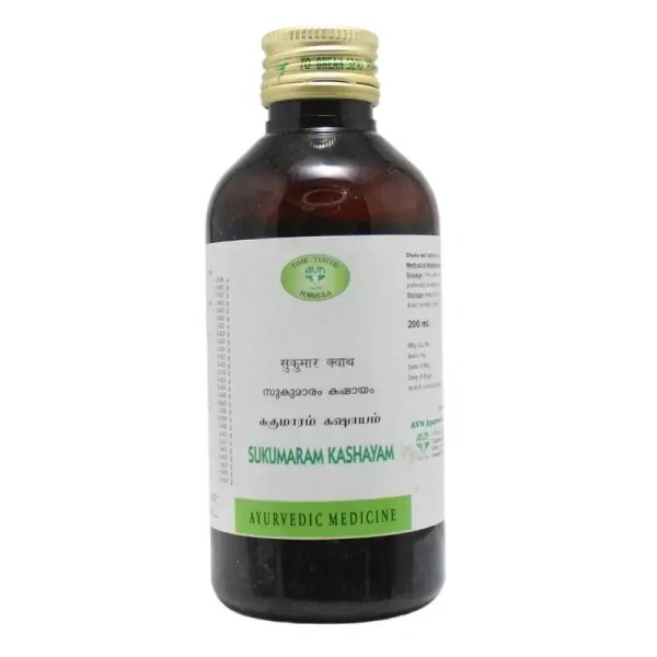 AVN AYURVEDA FORMULA Sukumaram Kashayam - Avn Ayurveda - 200Ml