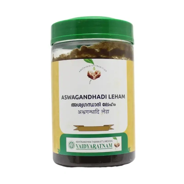 VAIDYARATHNAM Ashwagandhadi Lehyam 500G-Vaidyar - 500gm