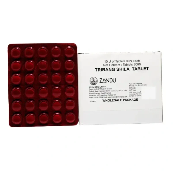 ZANDU  Tribangshila Tablet - Zandu  - 300Tablet