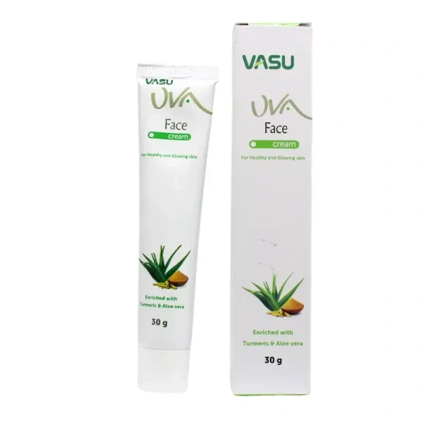 VASU PHARMACEUTICALS Uva Face Cream - Vasu  - 30G