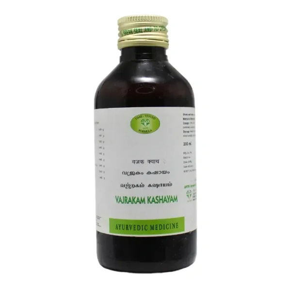 AVN AYURVEDA FORMULA Vajrakam Kashayam - Avn Ayurveda - 200Ml